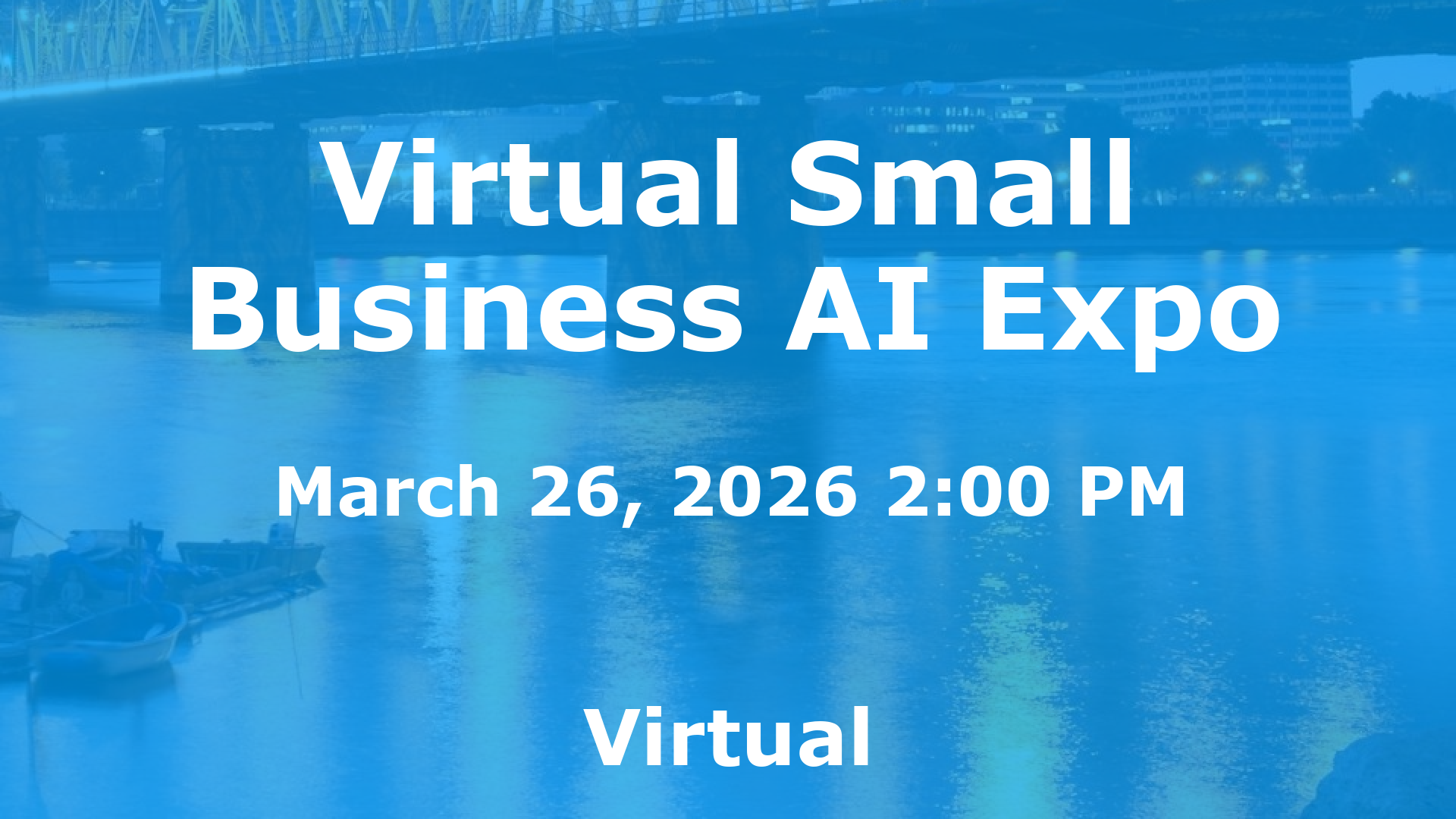 Virtual Small Business AI Expo event image